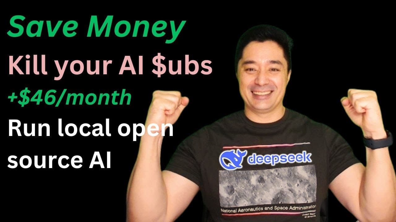 Kill Your AI Subscriptions — Run DeepSeek R1 Locally