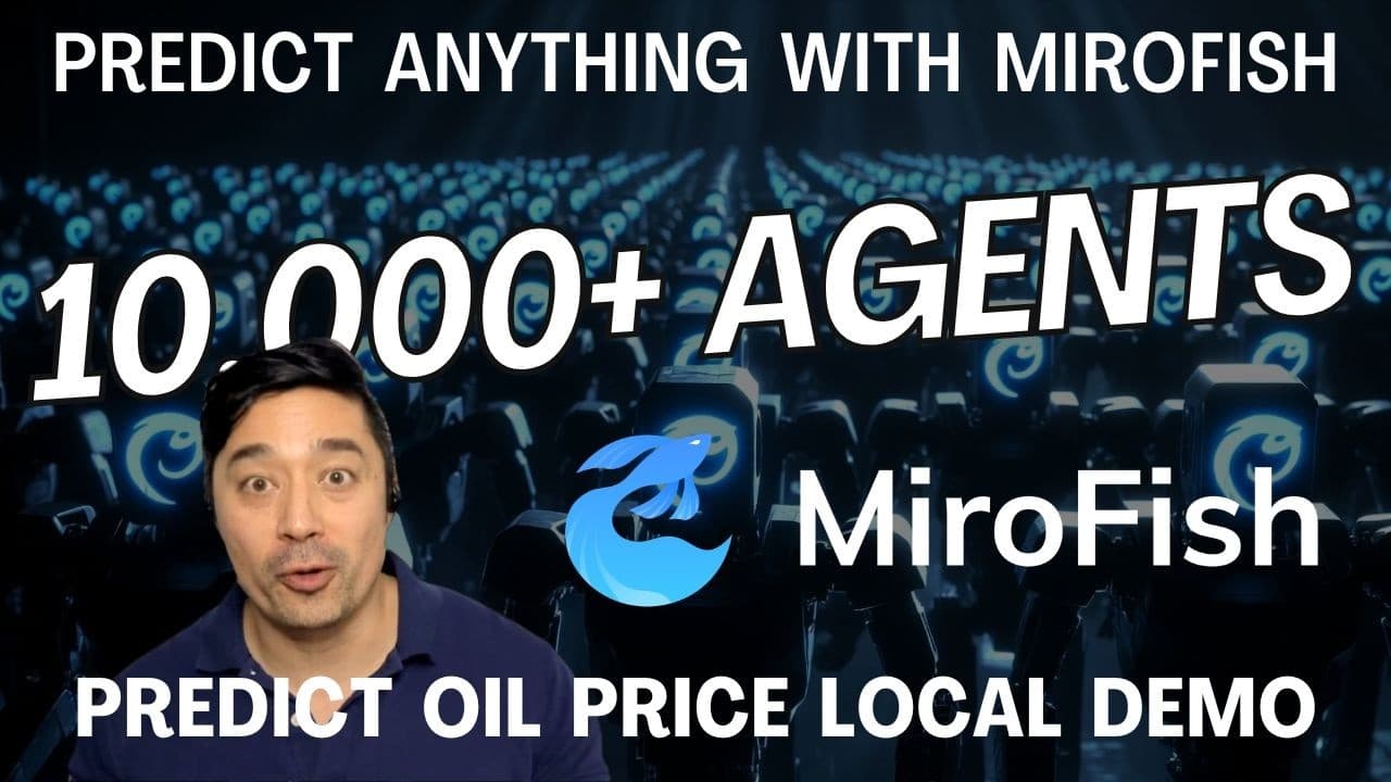 Predict Anything with 10,000+ Agents — MiroFish Demo